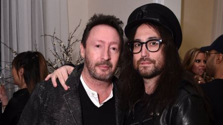 John Lennon's sons, Sean and Julian are pretty close.